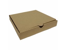 Коробка под пиццу 250*250*40мм квад/крафт складная В  1/50/1200шт