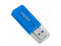 КартРидер Perfeo Micro SD, (PF-VI-R022 Blue) синий