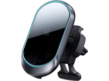 Автомобильный держатель Usams CD182 15W Magnetic MagSafe для телефона в решетку Черный