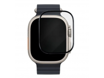 Защитное стекло Apple Watch Ultra 49mm 5D (тех упаковка) Черный
