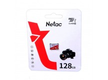 Карта памяти MicroSD 128GB Netac P500 Eco Class 10 UHS-I без адаптера