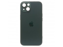 Чехол-накладка - SM010 SafeMag Glass для "Apple iPhone 14 Plus" (dark green) (212654)