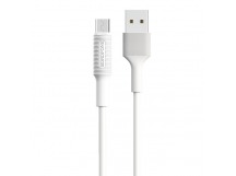 Кабель USB - micro USB Borofone BX1 EzSync (white) 2А (white)