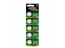 Батарейка Perfeo CR2025 5BL Lithium Cell (5) (100)