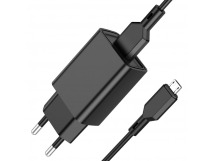                         Сетевое ЗУ Borofone BA68A + кабель Micro USB (1USB/2.1A) черный