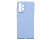                                     Чехол силиконовый Samsung A72 Silicone Case голубой