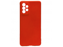                                     Чехол силиконовый Samsung A72 Silicone Cover красный