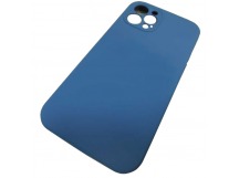                                         Чехол copi original силиконовый iPhone 12 Pro (защита камеры) (16) темно-синий*