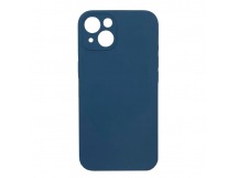                                     Чехол copi original силиконовый iPhone 14 Plus (защита камеры) (07) темно-синий*