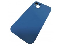                                     Чехол copi original силиконовый iPhone 14 Plus (защита камеры) (16) темно-синий*