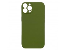                                     Чехол copi original силиконовый iPhone 14 Pro (защита камеры) (29) темно-зеленый*
