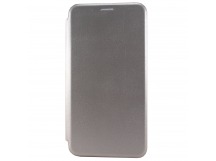 Чехол-книжка BF модельный (силикон/кожа) для Apple iPhone 7/8 Plus серебристый