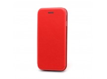 Чехол-книжка BF модельный (силикон/кожа) для Apple iPhone 7/8/SE 2020 красный