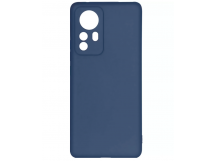 Чехол на Xiaomi 12X / 12 Silicone Case с защитой камеры (синий)