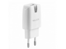 Сетевое З/У USB WALKER WH-11 1.0А 1USB (белое) [24.11], шт