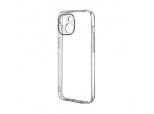 Чехол-накладка для iPhone 13 mini (с защитой камеры, прозрачный)