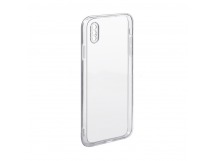 Чехол-накладка для iPhone X/Xs (с защитой камеры, прозрачный)