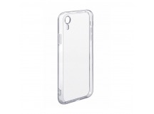 Чехол-накладка для iPhone Xr (с защитой камеры, прозрачный)