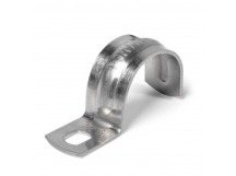 Скоба металлическая однолапковая d=19-20 мм, шт