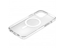 Чехол для iPhone 12 Pro Max, magsafe, акриловый, прозрачный