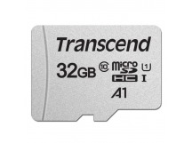Карта памяти MicroSD 32GB Transcend 300S UHS-I U1 без адаптрера