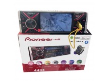 Автомагнитола Pioneeir ok 4403, Bluetooth, MP-5 с экраном, usb, aux, TF card, мультируль