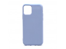 Чехол Silicone Case NEW ERA (накладка/силикон) для Apple iPhone 11 Pro/5.8 голубой