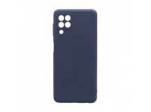 Чехол Silicone Case NEW ERA (накладка/силикон) для Samsung Galaxy A22 серый