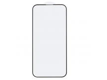 Защитное стекло 3D для iPhone 14 Pro Max (черный) (VIXION)