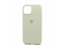 Чехол Silicone Case с лого для Apple iPhone 14 Plus/6.7 (полная защита) (011) бежевый