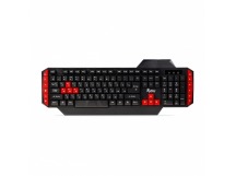 Клавиатура Smartbuy RUSH Raven 200 USB, игровая, мультимедийная, черная (SBK-200G-K)