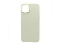 Чехол Silicone Case без лого для Apple iPhone 14 Plus/6.7 (полная защита) (011) бежевый