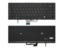 Клавиатура 0KNB0-4627US00 для Asus черная с подсветкой