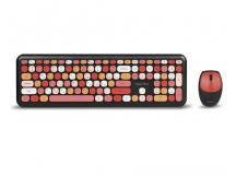 Беспроводной набор Smart Buy SBC-666395AG-K мембранная клавиатура+мышь (multicolor) (213103)