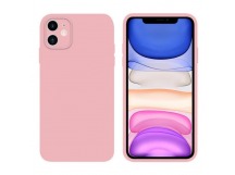 Чехол на iPhone 11 Silicone Case (розовый)