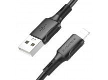 Кабель USB - Apple lightning BOROFONE BX80 (черный) 1м