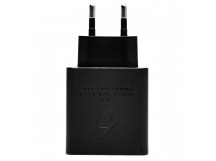 Адаптер Сетевой Samsung REPLICA 2Type-C/USB 3A/65W (black) (214151)