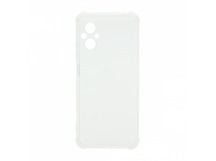 Чехол-накладка силиконовый противоударный для Xiaomi Poco M5 4G прозрачный