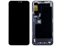 Дисплей для iPhone 11 Pro Max (A2218) в сборе с тачскрином Черный - (In-Cell) (площадка под IC)