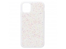 Чехол-накладка - PC071 POSH SHINE для "Apple iPhone 11" россыпь кристаллов (white) (212736)