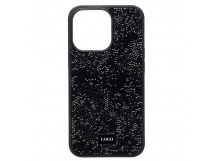 Чехол-накладка - PC071 POSH SHINE для "Apple iPhone 13 Pro" россыпь кристаллов (black) (212737)