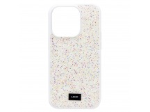 Чехол-накладка - PC071 POSH SHINE для "Apple iPhone 14 Pro" россыпь кристаллов (white) (212755)