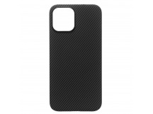 Чехол-накладка - SM009 POSH KEVLAR SafeMag для "Apple iPhone 12 Pro Max" (black) (210754)