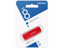 Флеш-накопитель USB 8GB Smart Buy Scout красный
