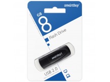 Флеш-накопитель USB 8GB Smart Buy Scout чёрный