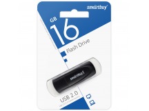 Флеш-накопитель USB 16GB Smart Buy Scout чёрный
