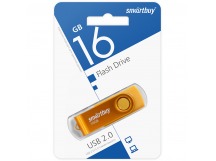 Флеш-накопитель USB 16GB Smart Buy Twist жёлтый