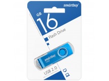 Флеш-накопитель USB 16GB Smart Buy Twist синий