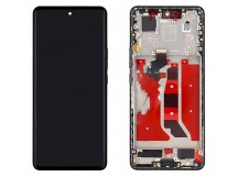 Дисплей для Huawei Honor 50 в рамке + тачскрин (черный) (100% LCD)
