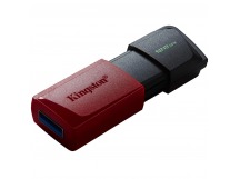 Флеш-накопитель USB 3.2 128GB Kingston DataTravele Exodia М чёрный/красный